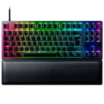 Teclado Razer Huntsman V2 TKL, Chroma RGB, Mecánico, Gamer, Purple Switch, Inglés