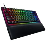 Teclado Razer Huntsman V2 TKL, Chroma RGB, Mecánico, Gamer, Purple Switch, Inglés