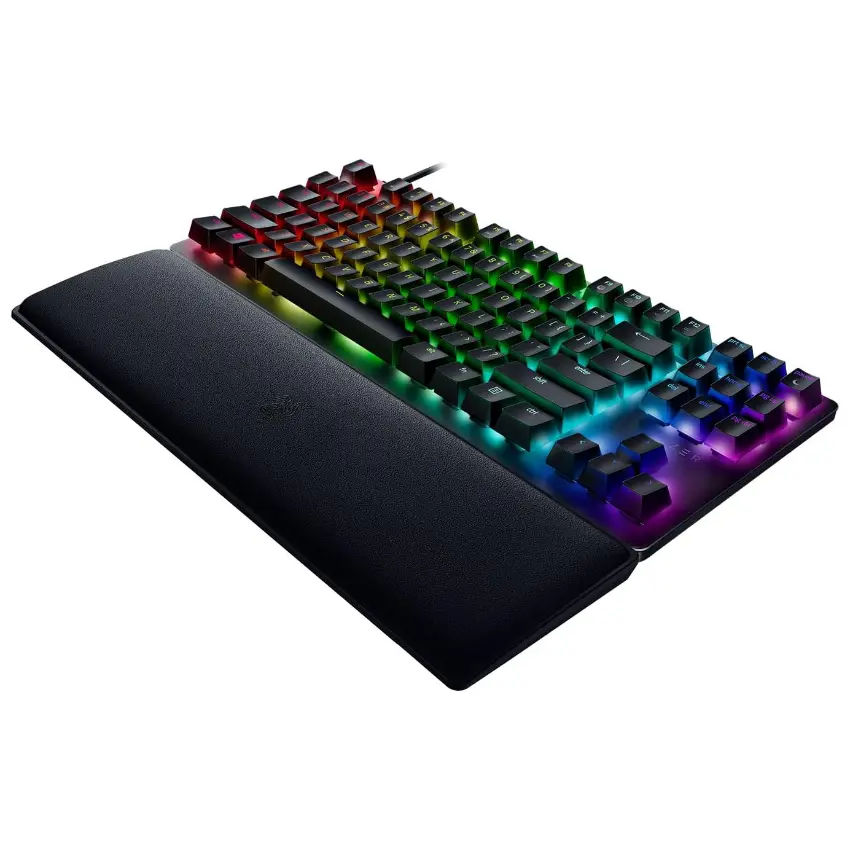 Teclado Razer Huntsman V2 TKL, Chroma RGB, Mecánico, Gamer, Purple Switch, Inglés Teclado Razer Huntsman V2 TKL, Chroma RGB, Mecánico, Gamer, Purple Switch, Inglés