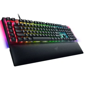 Teclado Razer BlackWidow V4, Chroma RGB, Mecánico, Gamer, Yellow Switch, Inglés