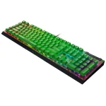 Teclado Razer BlackWidow V4 X Minecraft Edition, Chroma RGB, Mecánico, Gamer, Green Switch, Inglés