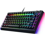 Teclado Razer BlackWidow V4 75%, Chroma RGB, Mecánico, Gamer, Orange Switch, Inglés