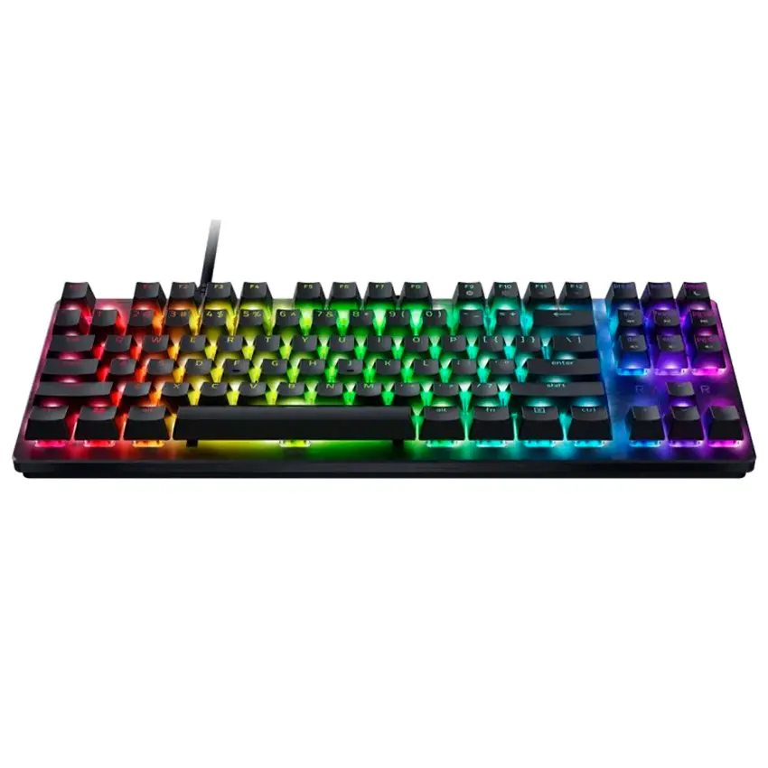 Teclado Razer Huntsman V3 TKL, Chroma RGB, Mecánico, Gamer, Purple Switch, Español Teclado Razer Huntsman V3 TKL, Chroma RGB, Mecánico, Gamer, Purple Switch, Español