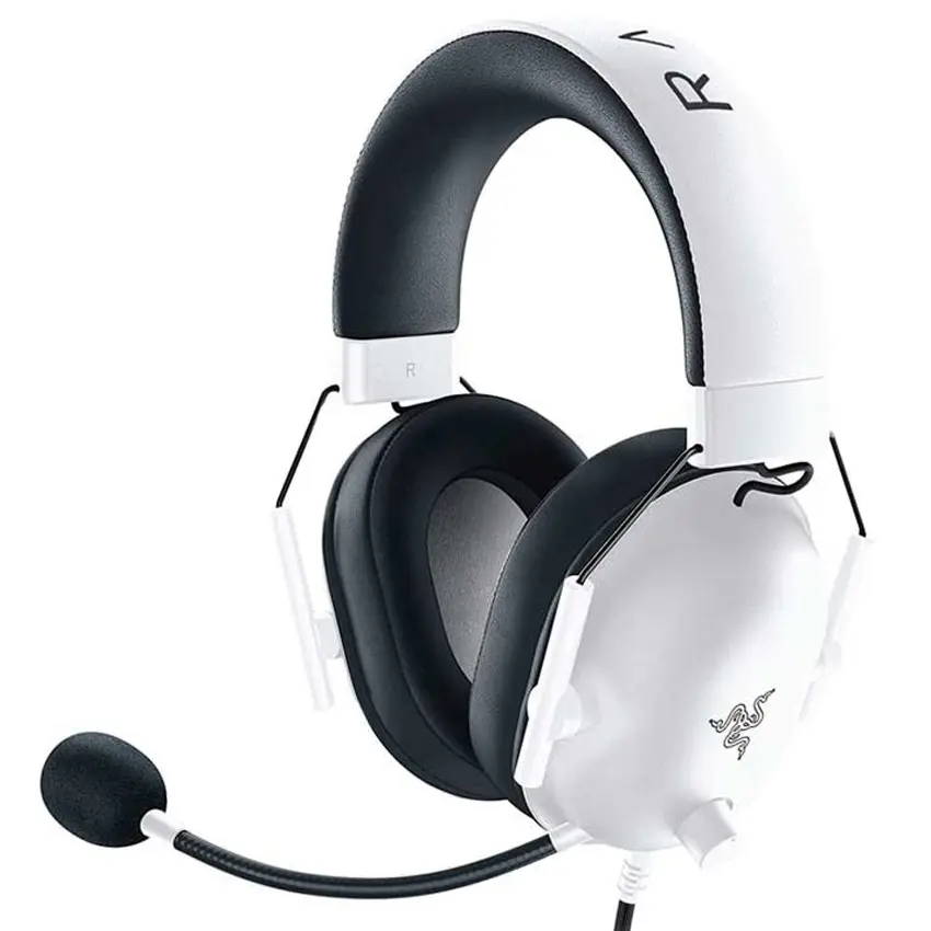 Auriculares Razer Blackshark V2 X, Gamer, Mini Plug 3.5mm, Blanco Auriculares Razer Blackshark V2 X, Gamer, Mini Plug 3.5mm, Blanco