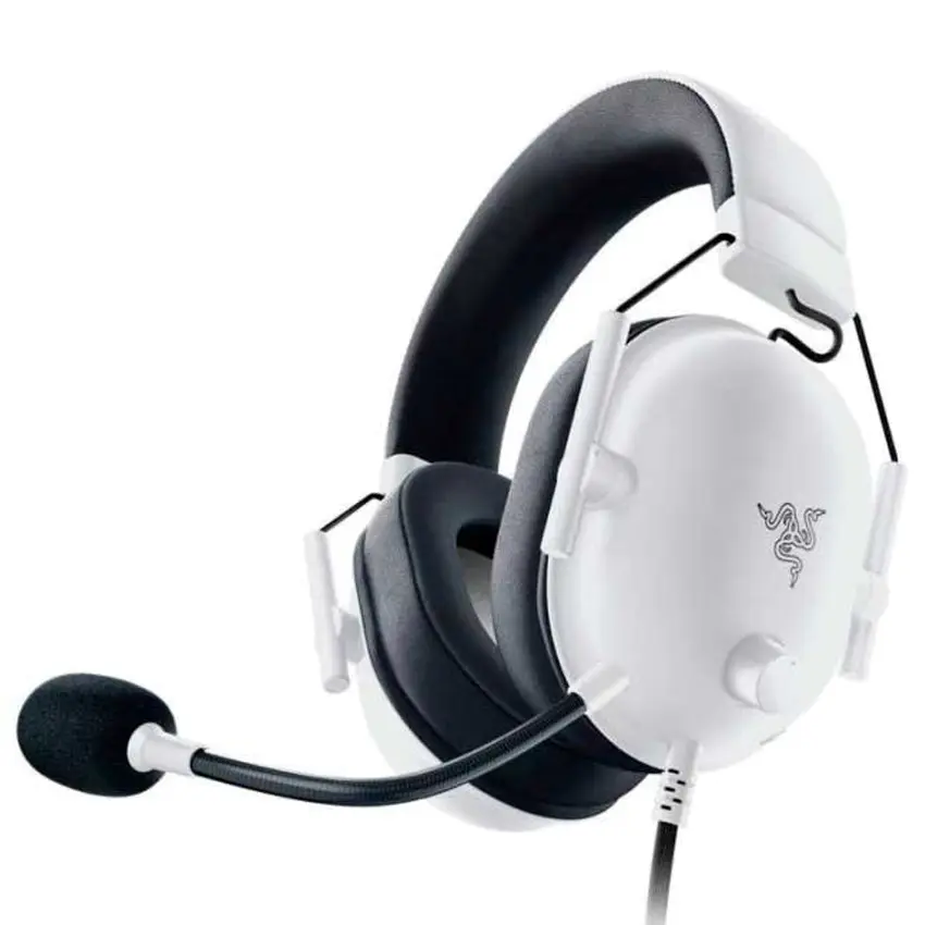 Auriculares Razer Blackshark V2 X, Gamer, Mini Plug 3.5mm, Blanco Auriculares Razer Blackshark V2 X, Gamer, Mini Plug 3.5mm, Blanco
