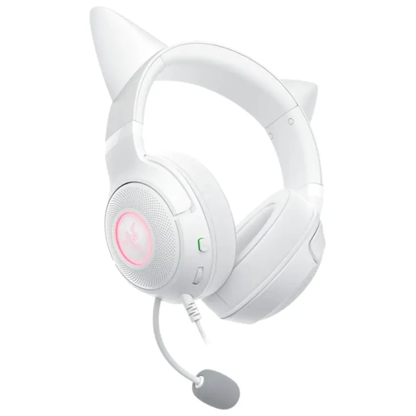 Auriculares Razer Kraken Kitty V2 RGB, Gamer, USB, Blanco Auriculares Razer Kraken Kitty V2 RGB, Gamer, USB, Blanco