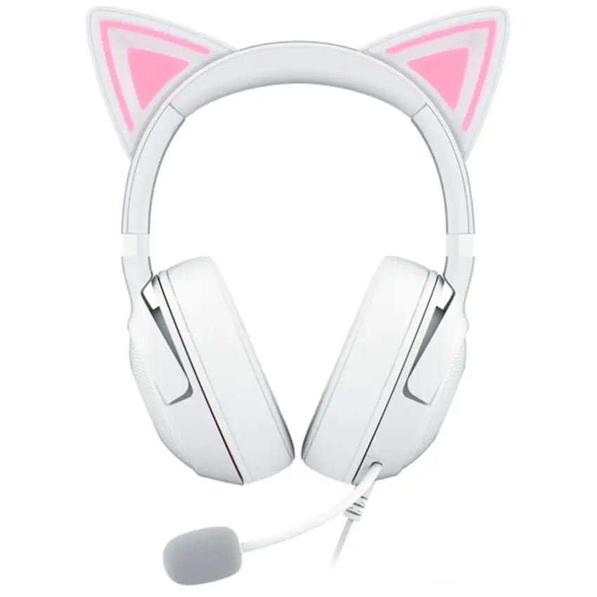Auriculares Razer Kraken Kitty V2 RGB, Gamer, USB, Blanco Auriculares Razer Kraken Kitty V2 RGB, Gamer, USB, Blanco