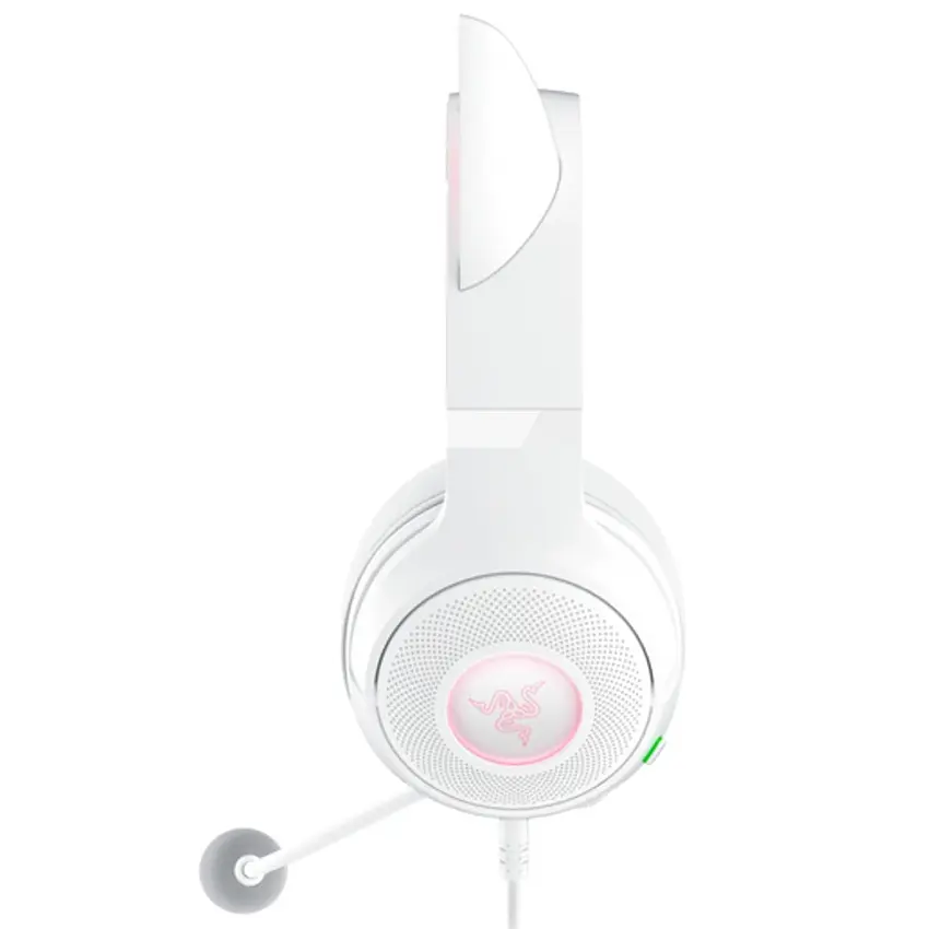 Auriculares Razer Kraken Kitty V2 RGB, Gamer, USB, Blanco Auriculares Razer Kraken Kitty V2 RGB, Gamer, USB, Blanco