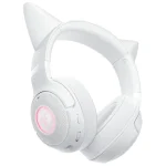 Auriculares Inalámbricos Razer Kraken Kitty V2 BT, Gamer, Bluetooth, Blanco