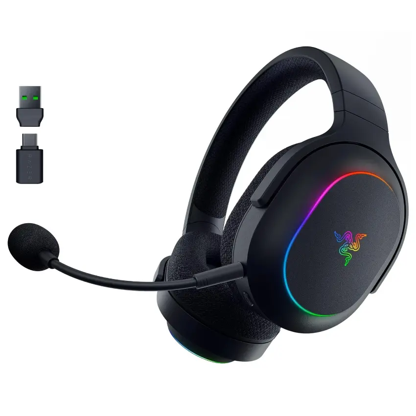 Auriculares Inalámbricos Razer Barracuda X Chroma, Gamer, Bluetooth, Negro Auriculares Inalámbricos Razer Barracuda X Chroma, Gamer, Bluetooth, Negro