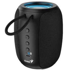 Parlante Genius SP-915BT, Bluetooth, Con Micrófono, Portátil, Negro
