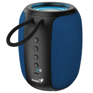 Parlante Genius SP-915BT, Bluetooth, Con Micrófono, Portátil, Azul