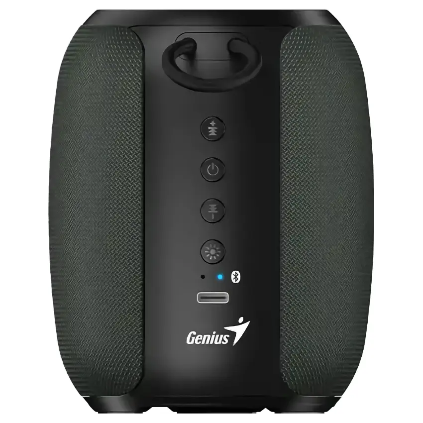 Parlante Genius SP-915BT, Bluetooth, Con Micrófono, Portátil, Gris