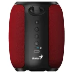 Parlante Genius SP-915BT, Bluetooth, Con Micrófono, Portátil, Rojo