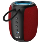 Parlante Genius SP-915BT, Bluetooth, Con Micrófono, Portátil, Rojo