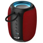 Parlante Genius SP-915BT, Bluetooth, Con Micrófono, Portátil, Rojo
