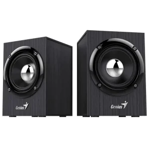 Parlantes Genius SP-HF385BT, 4 W RMS, Bluetooth, Mini Plug 3.5 mm, Negro