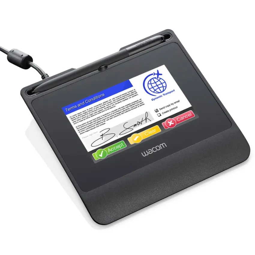 Tableta de Firmas Wacom STU-540, Pantalla LCD de 5" a color