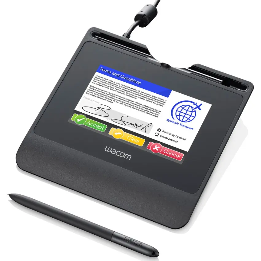 Tableta de Firmas Wacom STU-540, Pantalla LCD de 5" a color