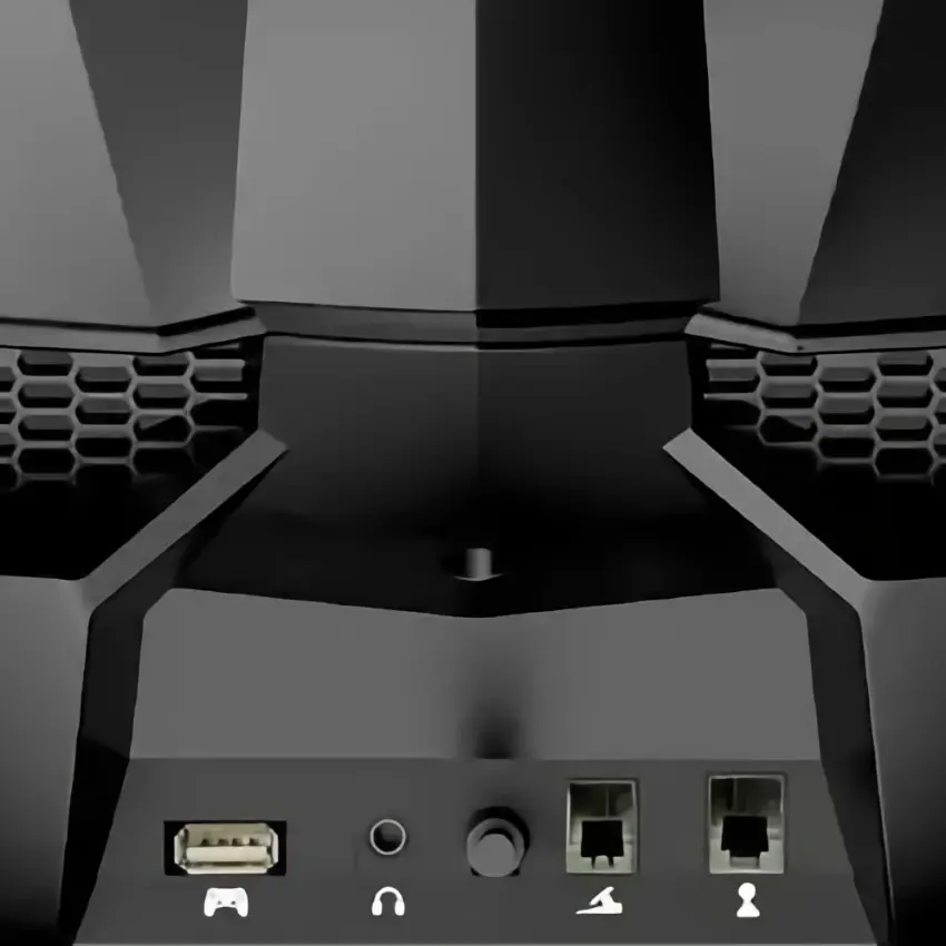 Volante Genius SpeedMaster X1, Con Pedalera y Palanca de Cambios, Xbox One, PS3, PS4, PC