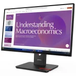 Monitor Lenovo ThinkVision T24D-40, 23.8", 120Hz, IPS, 1920x1080, 4ms, HDMI, DisplayPort, USB-A, USB-B, USB-C, RJ-45