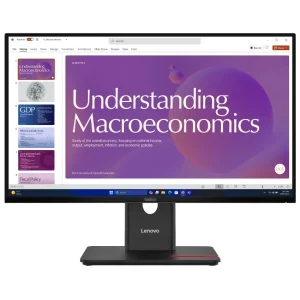 Monitor Lenovo ThinkVision T24D-40, 23.8", 120Hz, IPS, 1920x1080, 4ms, HDMI, DisplayPort, USB-A, USB-B, USB-C, RJ-45