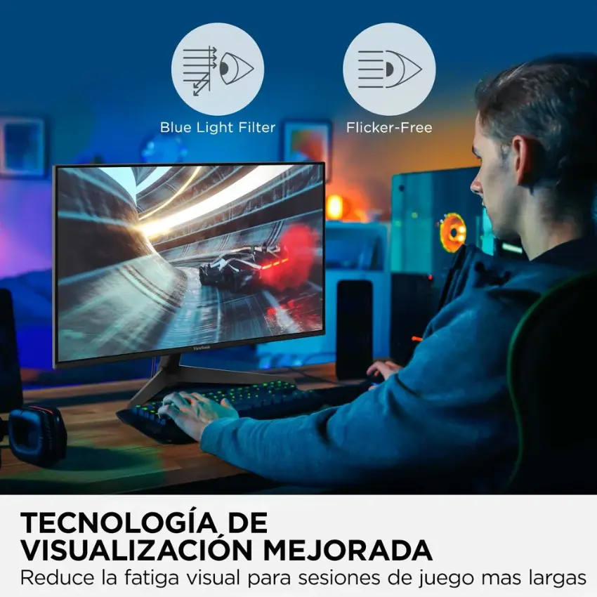 Monitor Gamer ViewSonic VX2429, 23.8", 200Hz, IPS, 1920x1080, 1ms, DisplayPort, HDMI Monitor Gamer ViewSonic VX2429, 23.8", 200Hz, IPS, 1920x1080, 1ms, DisplayPort, HDMI