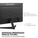 Monitor Gamer ViewSonic VX2429, 23.8", 200Hz, IPS, 1920x1080, 1ms, DisplayPort, HDMI