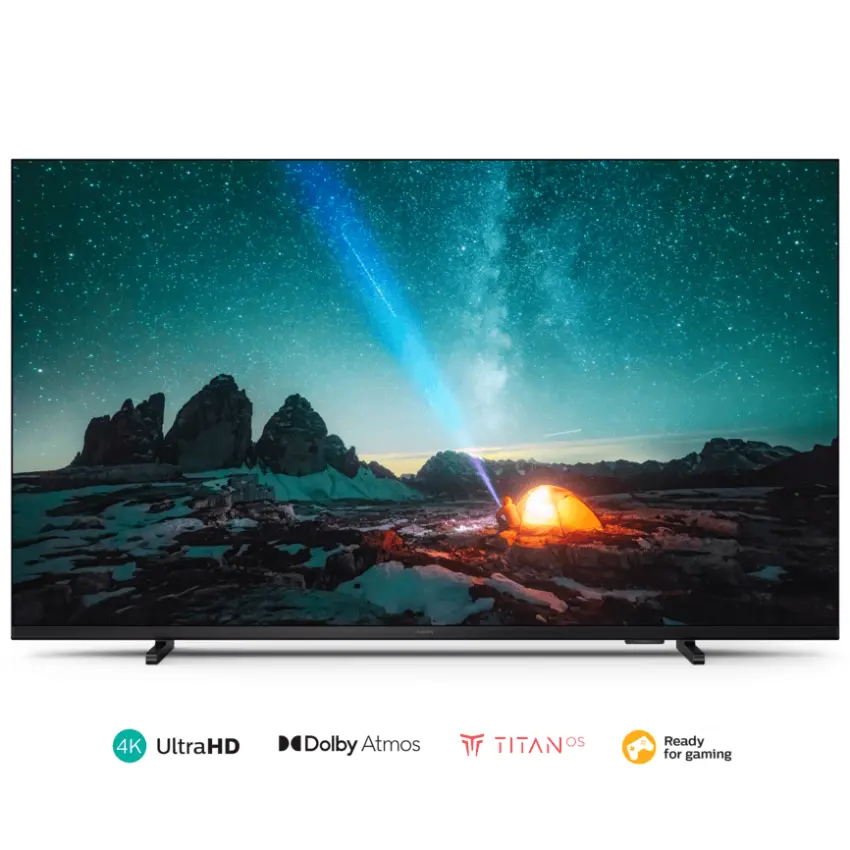 Smart TV Philips 4K, 50", 3840x2160, Ultra HD, HDR, HDMI, Titan OS Smart TV Philips 4K, 50", 3840x2160, Ultra HD, HDR, HDMI, Titan OS