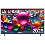 Smart TV LG UHD AI UA80, 50", 3840x2160, 4K Ultra HD, HDR10 Pro, HDMI, webOS 25