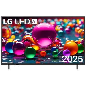 Smart TV LG UHD AI UA80, 50", 3840x2160, 4K Ultra HD, HDR10 Pro, HDMI, webOS 25