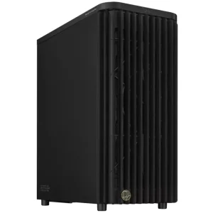 Gabinete ASUS ProArt PA401 Wood Edition, ATX, Sin Fuente, 1 Fan 12 cm, 2 Fan 16 cm, Negro