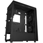 Gabinete ASUS ProArt PA401 Wood Edition, ATX, Sin Fuente, 1 Fan 12 cm, 2 Fan 16 cm, Negro