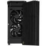 Gabinete ASUS ProArt PA401 Wood Edition, ATX, Sin Fuente, 1 Fan 12 cm, 2 Fan 16 cm, Negro