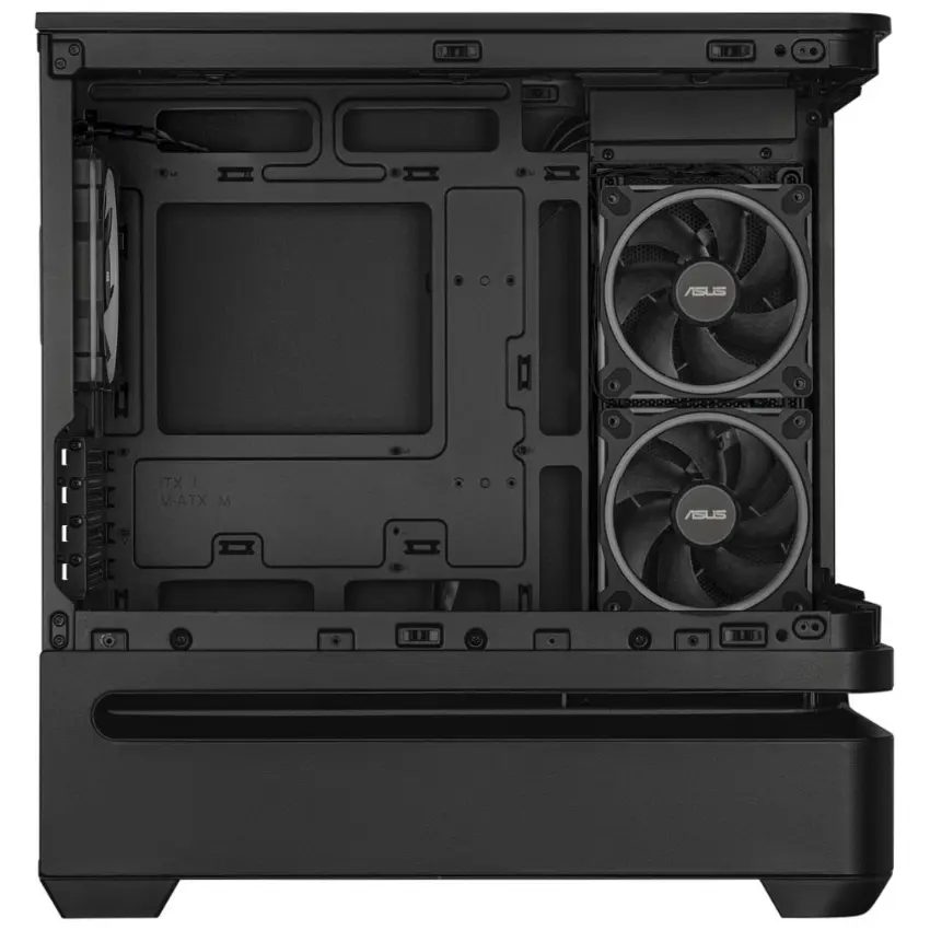 Gabinete ASUS Prime AP202 ARGB, Micro-ATX, Sin Fuente, Vidrio Templado, 3 Fan 12 cm ARGB, Negro Gabinete ASUS Prime AP202 ARGB, Micro-ATX, Sin Fuente, Vidrio Templado, 3 Fan 12 cm ARGB, Negro