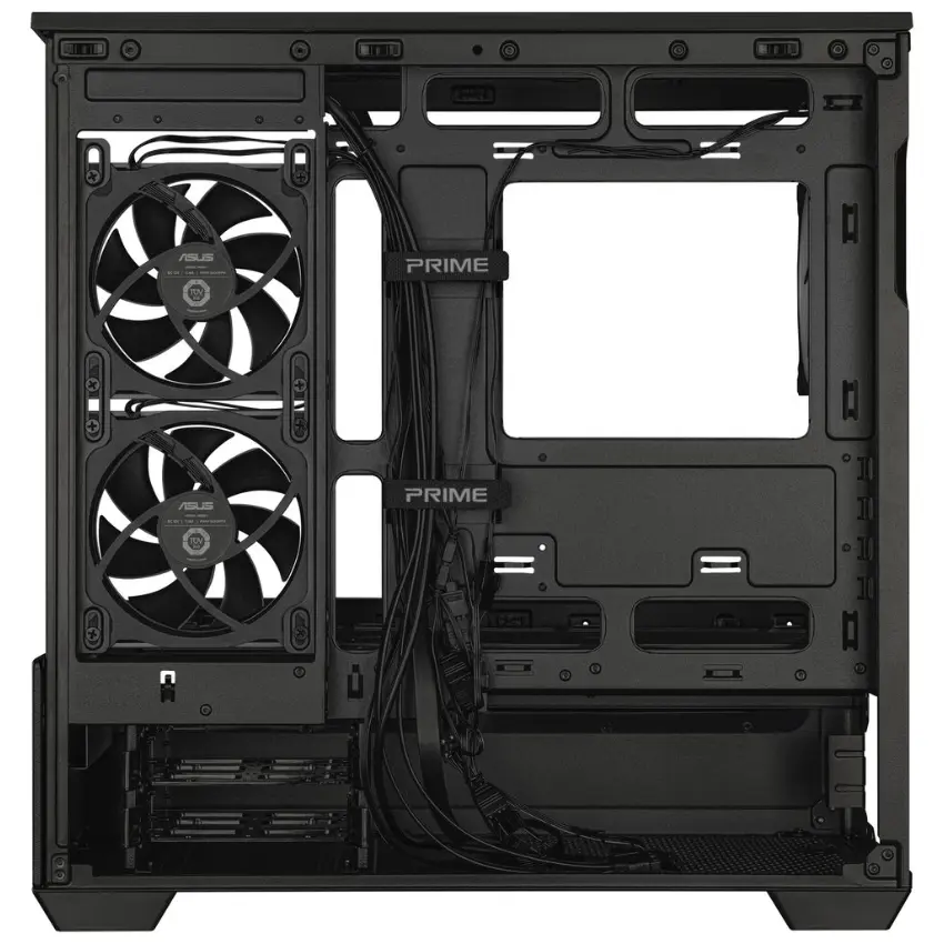 Gabinete ASUS Prime AP202 ARGB, Micro-ATX, Sin Fuente, Vidrio Templado, 3 Fan 12 cm ARGB, Negro Gabinete ASUS Prime AP202 ARGB, Micro-ATX, Sin Fuente, Vidrio Templado, 3 Fan 12 cm ARGB, Negro