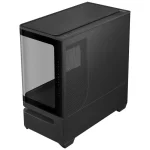 Gabinete ASUS Prime AP202 ARGB, Micro-ATX, Sin Fuente, Vidrio Templado, 3 Fan 12 cm ARGB, Negro