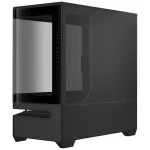 Gabinete ASUS Prime AP202 ARGB, Micro-ATX, Sin Fuente, Vidrio Templado, 3 Fan 12 cm ARGB, Negro
