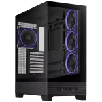Gabinete ASUS A31 PLUS, ATX, Sin Fuente, 2 Vidrios Templados, 4 Fan 12 cm ARGB, Negro
