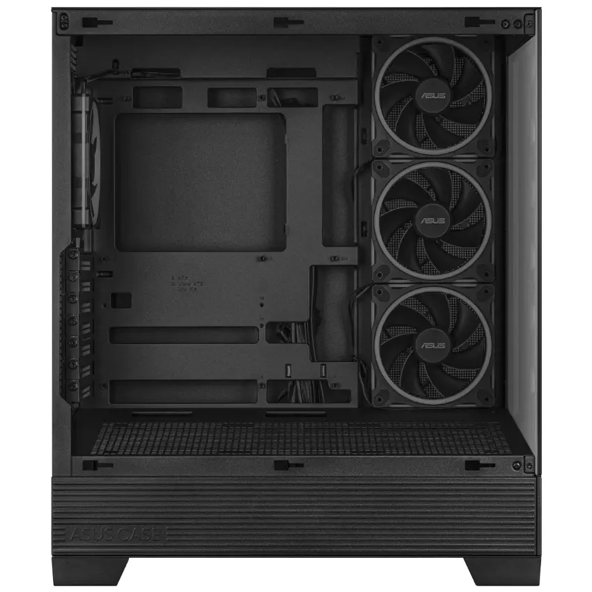 Gabinete ASUS A31 PLUS, ATX, Sin Fuente, 2 Vidrios Templados, 4 Fan 12 cm ARGB, Negro Gabinete ASUS A31 PLUS, ATX, Sin Fuente, 2 Vidrios Templados, 4 Fan 12 cm ARGB, Negro