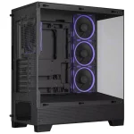 Gabinete ASUS A31 PLUS, ATX, Sin Fuente, 2 Vidrios Templados, 4 Fan 12 cm ARGB, Negro