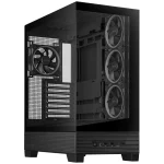 Gabinete ASUS A31 PLUS, ATX, Sin Fuente, 2 Vidrios Templados, 4 Fan 12 cm ARGB, Negro