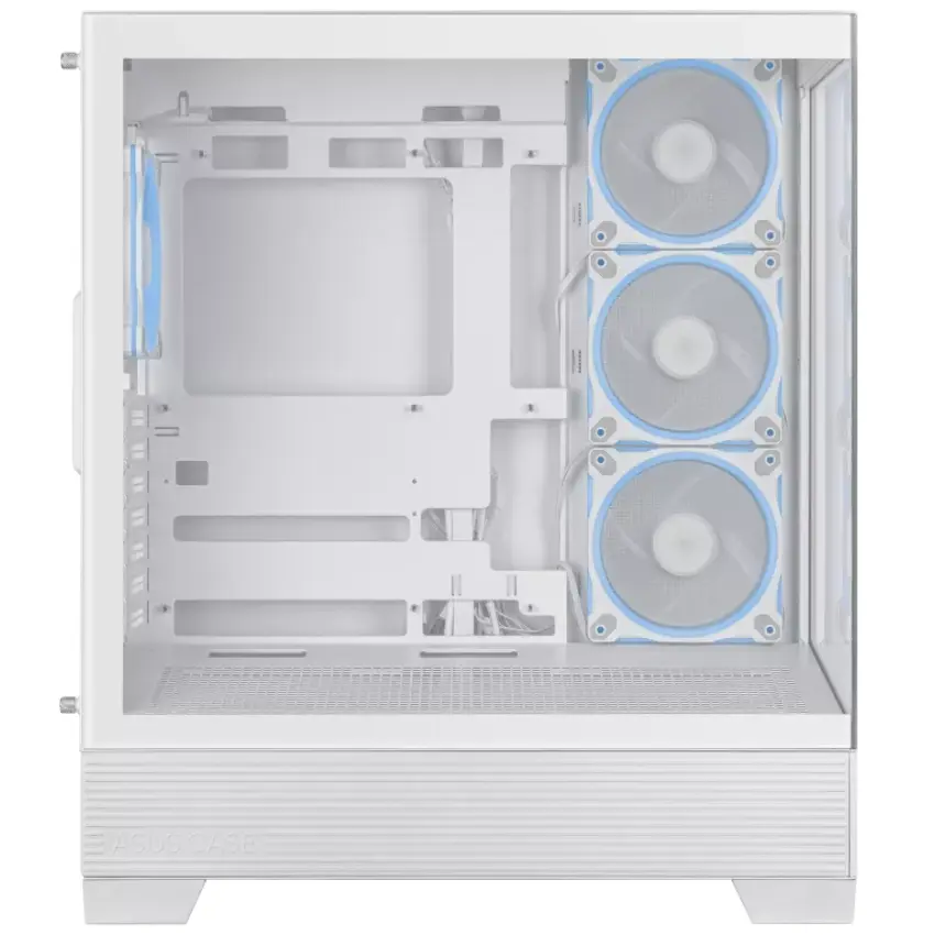 Gabinete ASUS A31 PLUS, ATX, Sin Fuente, 2 Vidrios Templados, 4 Fan 12 cm ARGB, Blanco Gabinete ASUS A31 PLUS, ATX, Sin Fuente, 2 Vidrios Templados, 4 Fan 12 cm ARGB, Blanco