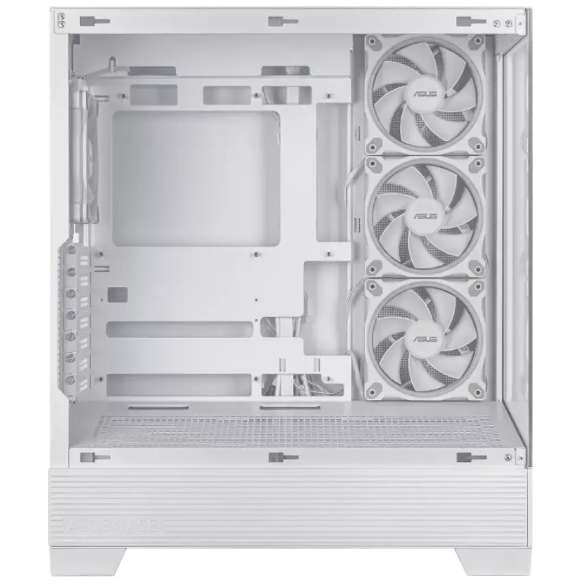 Gabinete ASUS A31 PLUS, ATX, Sin Fuente, 2 Vidrios Templados, 4 Fan 12 cm ARGB, Blanco Gabinete ASUS A31 PLUS, ATX, Sin Fuente, 2 Vidrios Templados, 4 Fan 12 cm ARGB, Blanco
