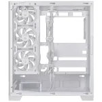 Gabinete ASUS A31 PLUS, ATX, Sin Fuente, 2 Vidrios Templados, 4 Fan 12 cm ARGB, Blanco