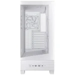Gabinete ASUS A31 PLUS, ATX, Sin Fuente, 2 Vidrios Templados, 4 Fan 12 cm ARGB, Blanco