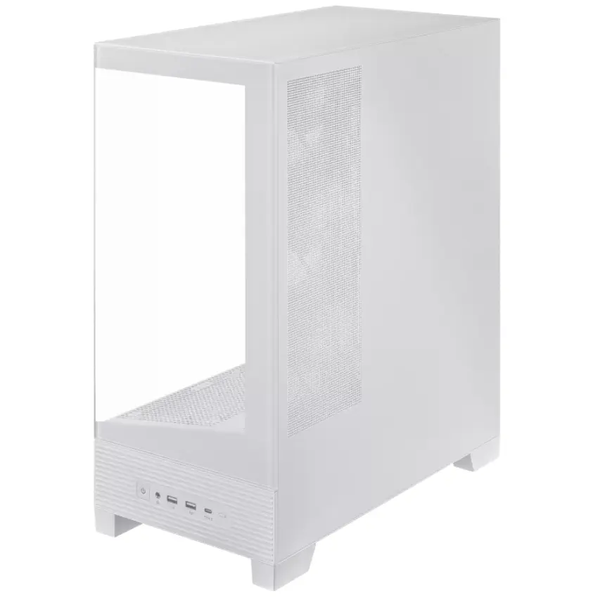 Gabinete ASUS A31 PLUS, ATX, Sin Fuente, 2 Vidrios Templados, 4 Fan 12 cm ARGB, Blanco Gabinete ASUS A31 PLUS, ATX, Sin Fuente, 2 Vidrios Templados, 4 Fan 12 cm ARGB, Blanco