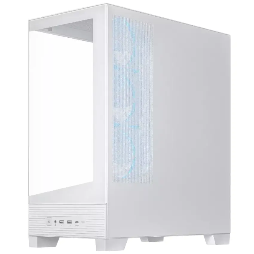 Gabinete ASUS A31 PLUS, ATX, Sin Fuente, 2 Vidrios Templados, 4 Fan 12 cm ARGB, Blanco Gabinete ASUS A31 PLUS, ATX, Sin Fuente, 2 Vidrios Templados, 4 Fan 12 cm ARGB, Blanco