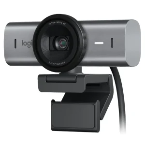 Cámara Web Logitech MX Brio 705 for Business, Ultra HD, 4K, Graphite, Gris