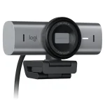 Cámara Web Logitech MX Brio 705 for Business, Ultra HD, 4K, Graphite, Gris